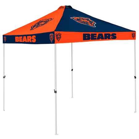 LOGO BRANDS Chicago Bears Checkerboard Canopy 606-42C